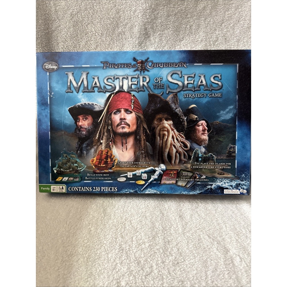Disney Pirates of the Caribbean Master of the Seas Strategy Game‎ Complete